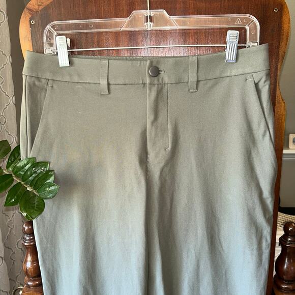 Lululemon Commission Pants M5A73S Tapered Green Mens Sz 30 29” inseam - Picture 7 of 7